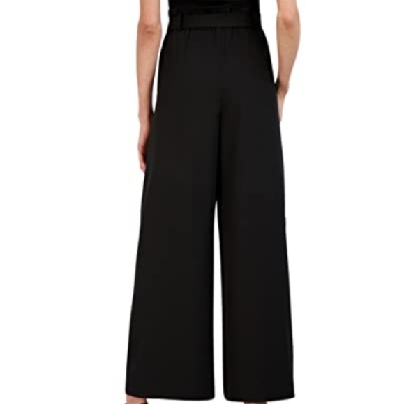 BCBGMAXAZRIA Women's Wide Leg Paper Bag Pant - Picture 2 of 5